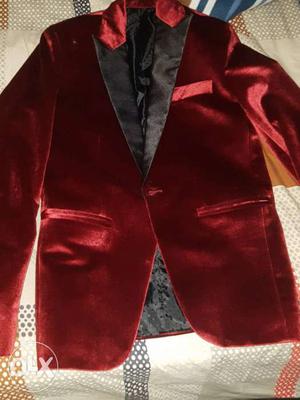 Maroon colour blazer size - m /s