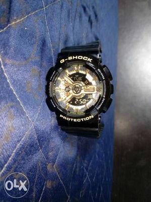 Original Black Gold CASIO G-shock  Digital Watch
