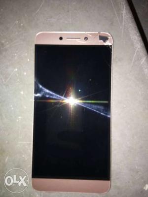 Phone display touch working but cracked