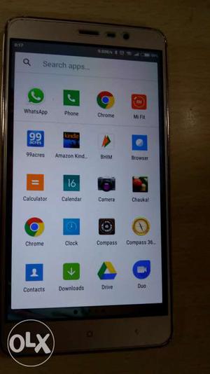 Red mi note 3 3gb ram 1 year old mobile