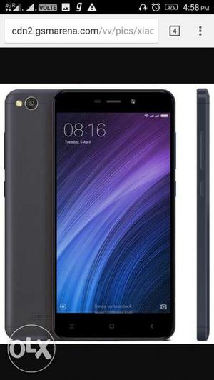 Redmi 4,4A(Gold, Black GB),with seal pack,13MP