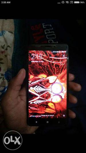 Redmi note 4 with 3gb ram and 32gb ROM. 1.5