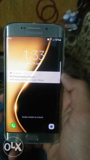 Samsung Galaxy S6 edge scratch less condition