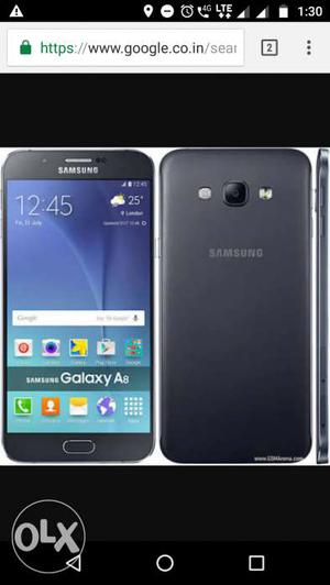 Samsung galaxy A8 excellent condition my number