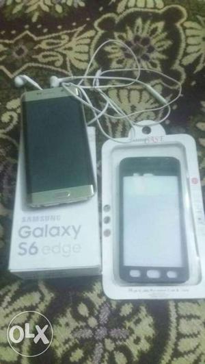 Samsung galaxy s6 edge 32gb with all acceseries