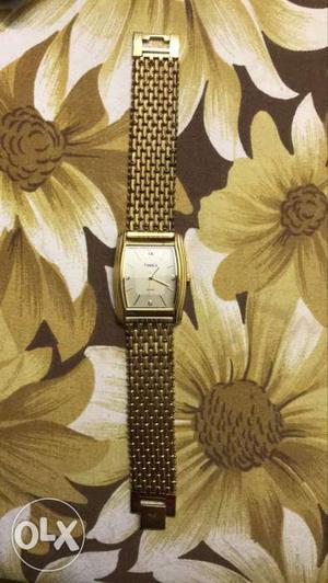 Timex Watch Gold Edition