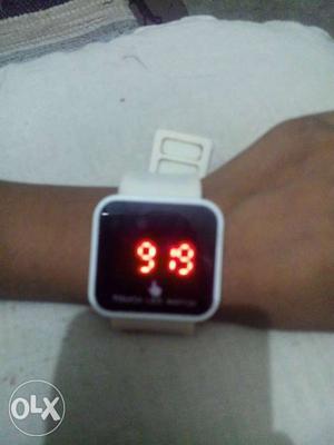 Touch Led Watch used