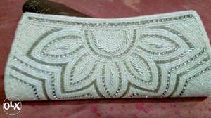 Women's Fency Clutch with diamond linings and