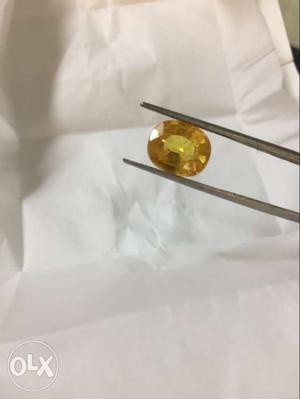 Yellow Sapphire 6.66 carat