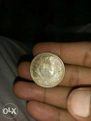 1 Rupee Silver Coin 