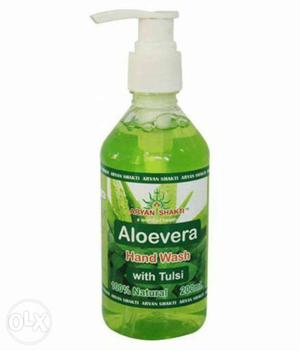 100% Natural ALOEVERA with Tulsi Hand wash. MRP