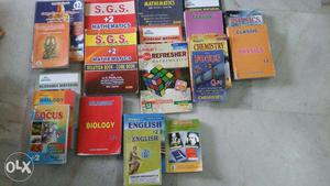 12th state board guide and tamil,english books