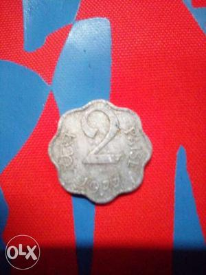 2 Silver Indian Paise
