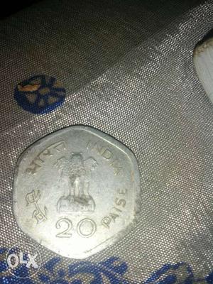 20 paisa coin in year 