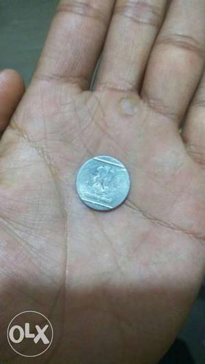 A very old 10 pesa coin.
