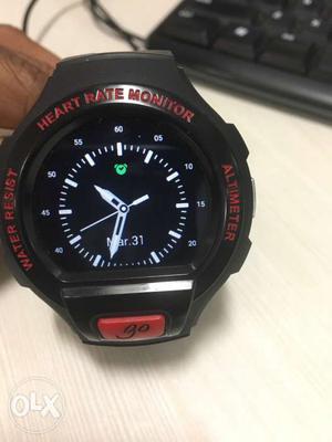 Alcatel Go smart and fitness watch 6 month old with bill
