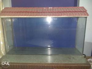 Big fish tank 3ft length 1. 5 ft height and 9 inches in
