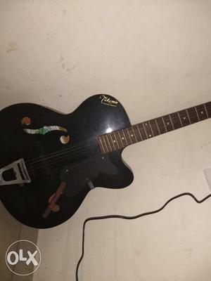 Black Les Paul Electric Guitar