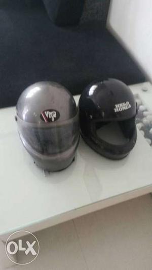 Branded Two Black Full helmets