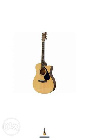 Brown Cutaway Acoustic Guitar YAMAHA FS-100C