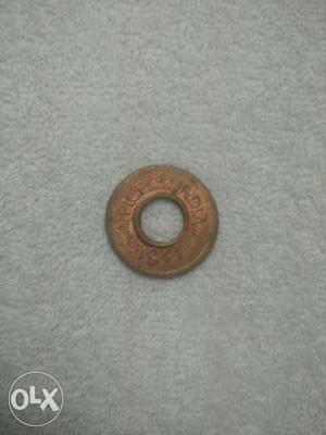 Copper Indian Paise Coin