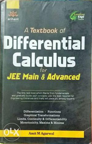 Differential Calculus For JEE Main And Advanced Book