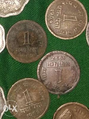 Four 1 Coins