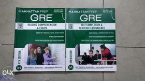GRE Manhattan verbal books with six mock tests