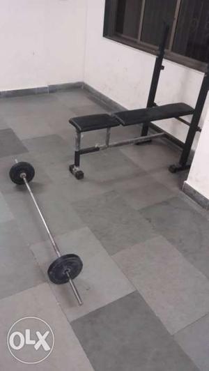 Home gym equipment kit(Negotiable) Contains: