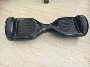 Hover board hardly used. black colour