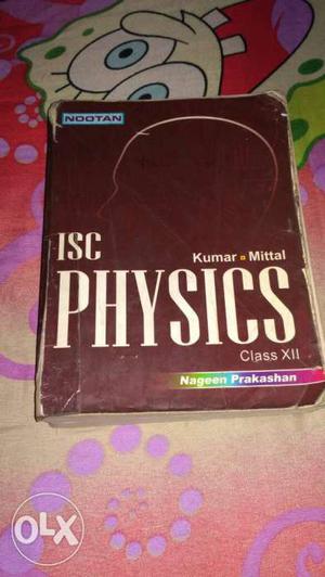 ISC physics, chemistry and maths book