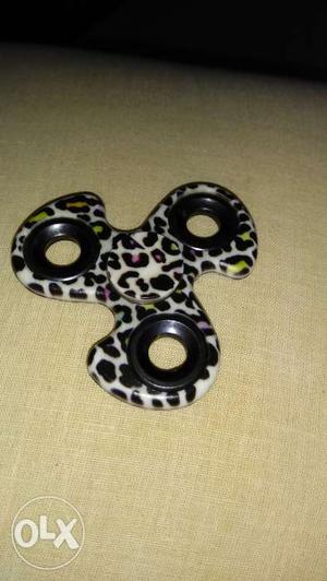 It is a new spinner and it works smoothly. if