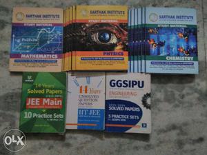 JEE MAINS and ADVANCED, GGSIPU package and arihant books