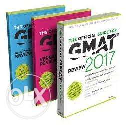 Manhattan gmat review material along with 