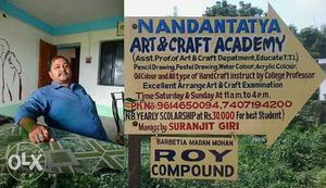 Nansantatya Art And Craft Academy Signage