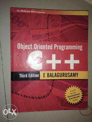 Object Oriented Programming Book