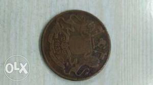 One Quarter Anna  good Conditioned coin for sale