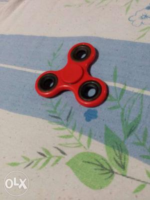 Red And Black Hand Spinner