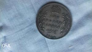 Round One Rupee India Coin