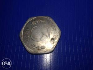 Round Silver 3 India Coin