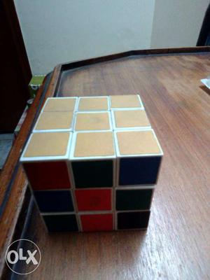 The solved rubix cube