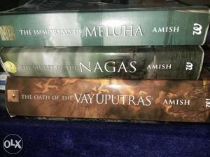 Three Meluha, Nagas, Vayuputras Books