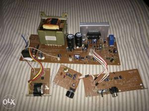 Yamaha subwoofer amplifier board full set(original) working.