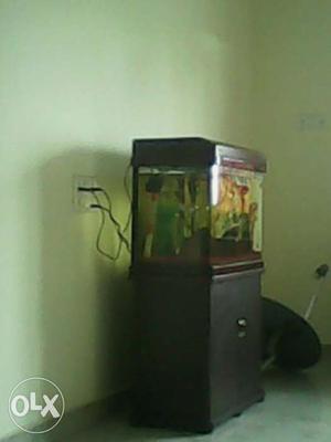 Brown Frame moulded Fish Tank
