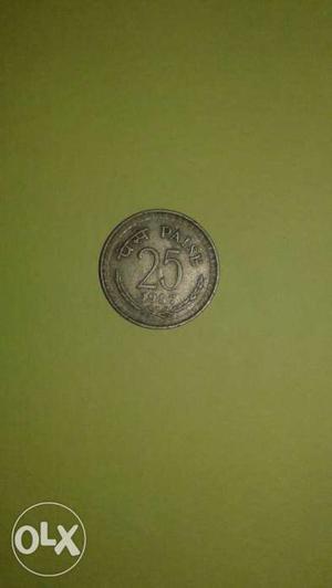 25 Indian Paise