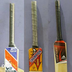 3 new cricket bats height 80cm for kids play with