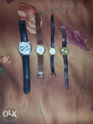 4 watches almost new