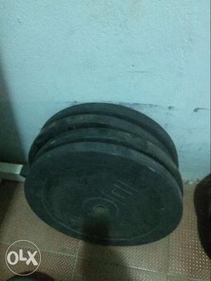 40 kg rubber plates