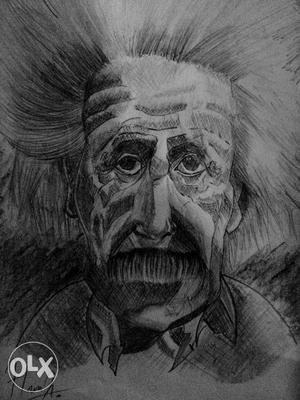 Albert Einstein Drawing