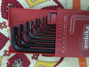 Allen key set brand new haven't used at all